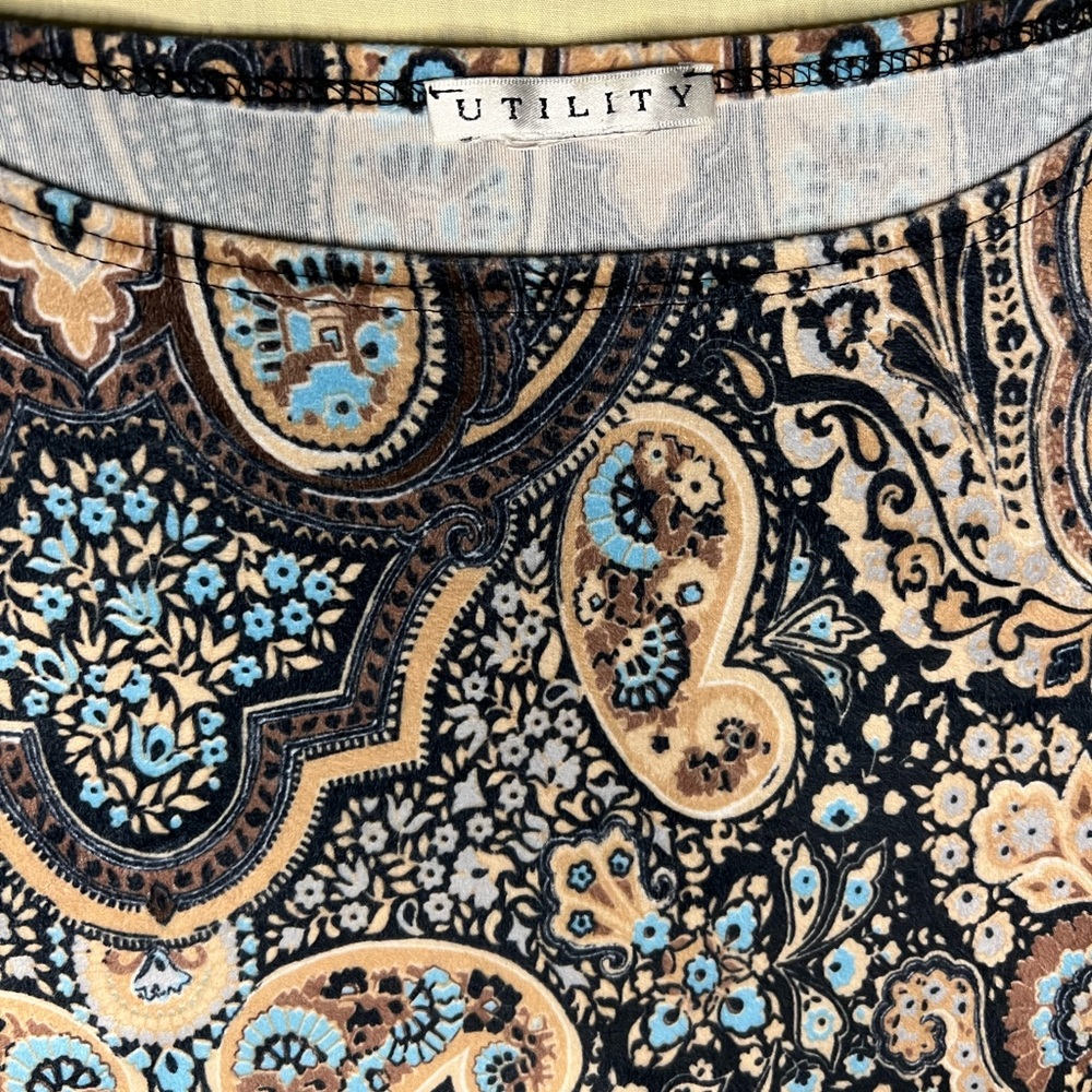 Paisley tank top